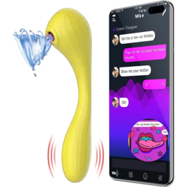 Вибратор MAGIC MOTION BOBI желтый